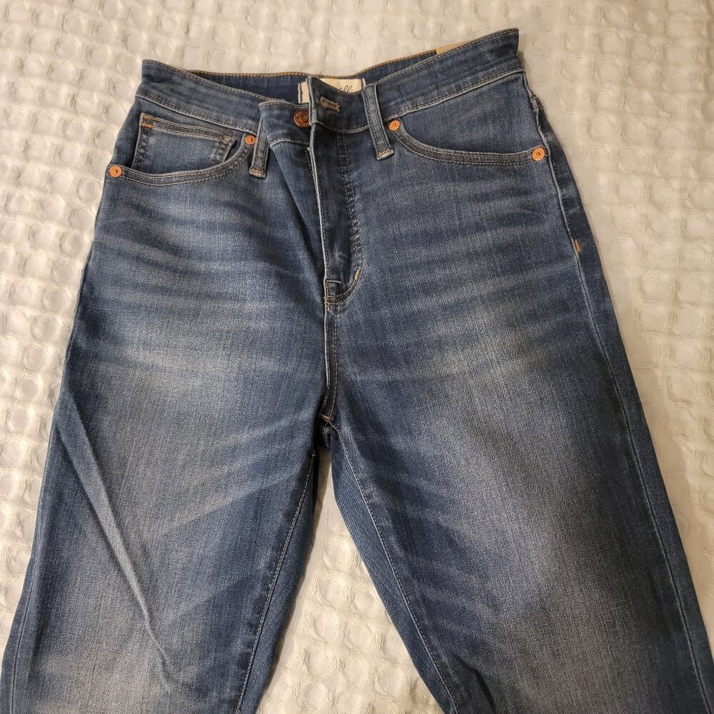 Madewell Curvy High Rise Skinny Jeans Danny Wash: TENCEL Size 28 NWT